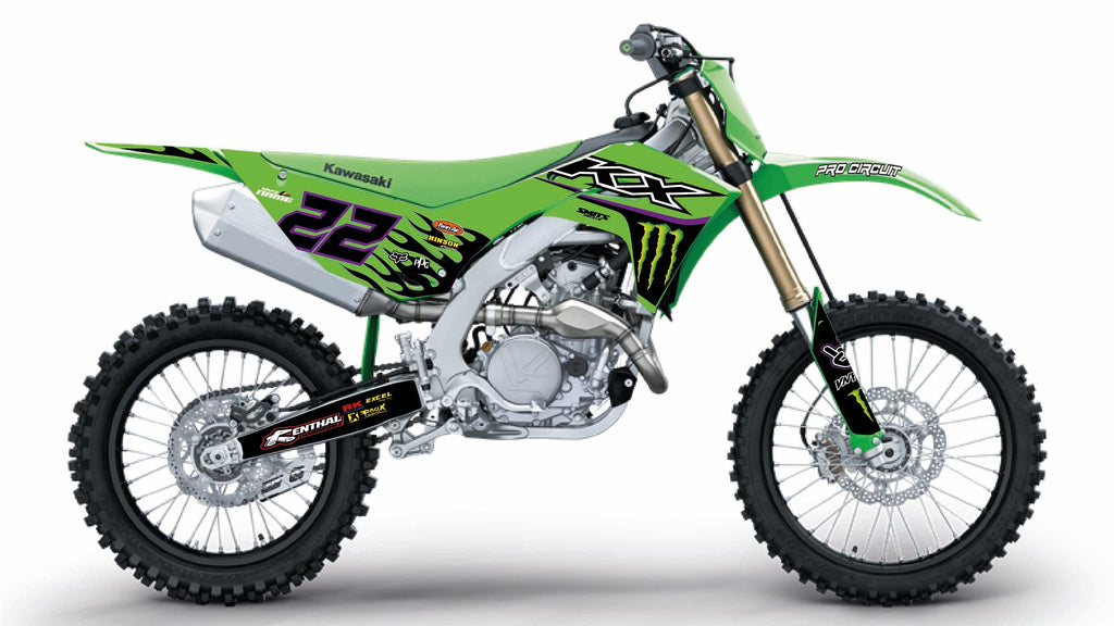 Kit déco complet KAWASAKI